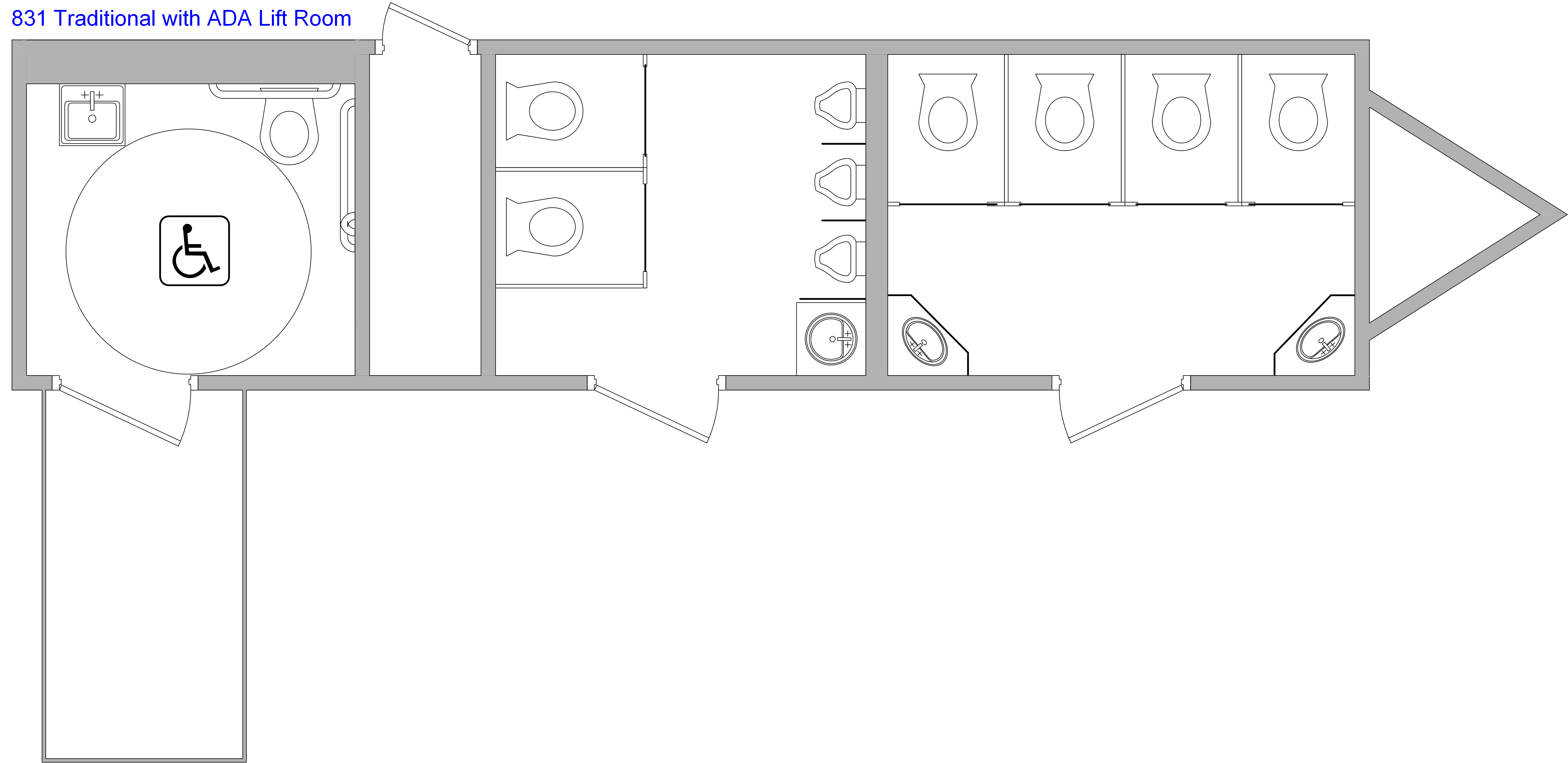 831 Traditional ADA Lift Room
